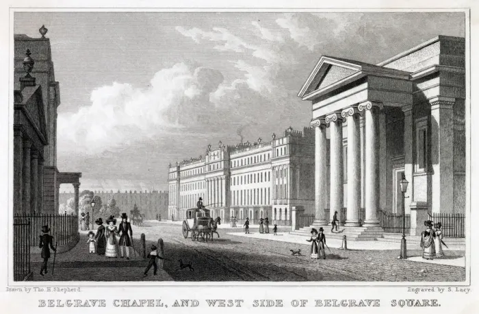 Framed Print : Belgrave Chapel, London Framed Print : Belgrave Chapel, London