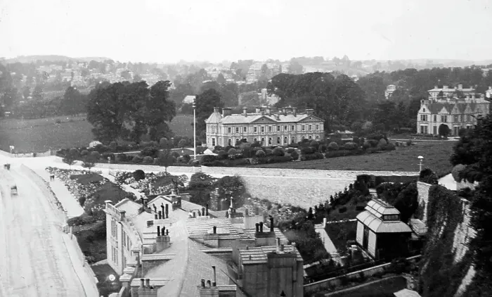 Framed Print : Belgrave Hotel, Torquay, Victorian period Framed Print : Belgrave Hotel, Torquay, Victorian period