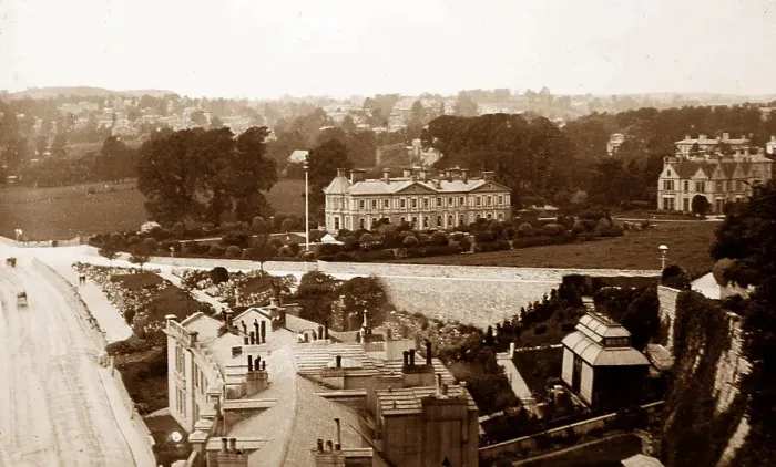 Framed Print : Belgrave Hotel, Torquay, Victorian period Framed Print : Belgrave Hotel, Torquay, Victorian period