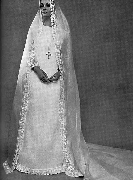 Belinda Belville wedding dress, 1965