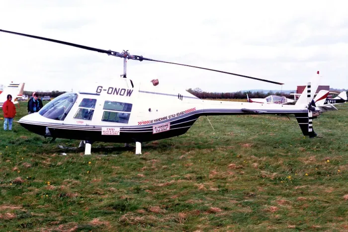 Framed Print : Bell 206A JetRanger G-ONOW Framed Print : Bell 206A JetRanger G-ONOW