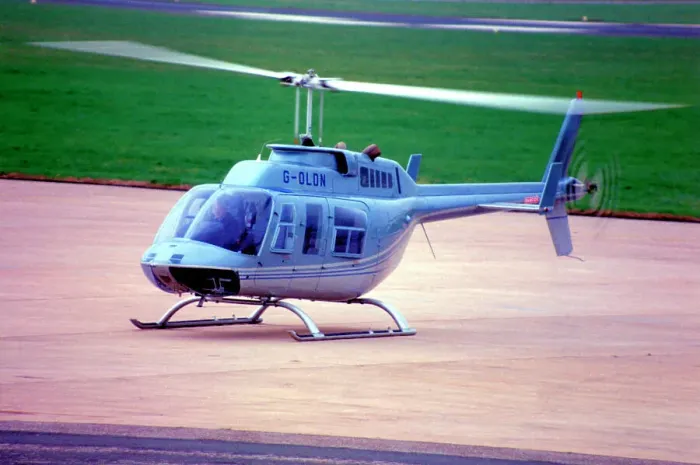 Framed Print : Bell 206L LongRanger G-OLDN Framed Print : Bell 206L LongRanger G-OLDN