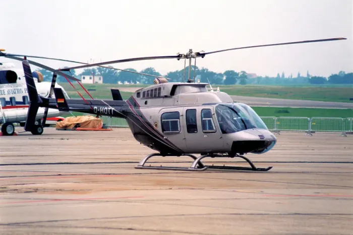 Framed Print : Bell 206L LongRanger III D-HOTT Framed Print : Bell 206L LongRanger III D-HOTT