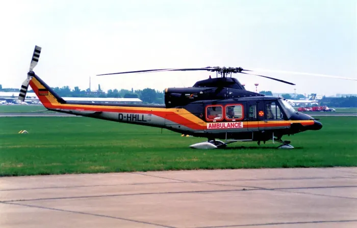 Framed Print : Bell 412HP D-HHLL Framed Print : Bell 412HP D-HHLL