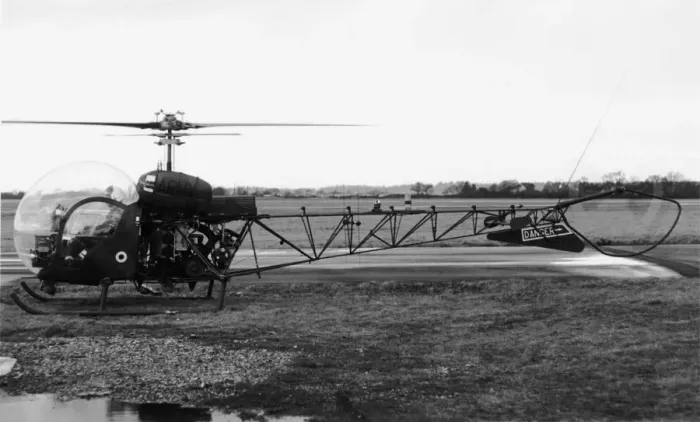 Framed Print : Bell 47 Sioux Helicopter Date: 1960s Framed Print : Bell 47 Sioux Helicopter Date: 1960s