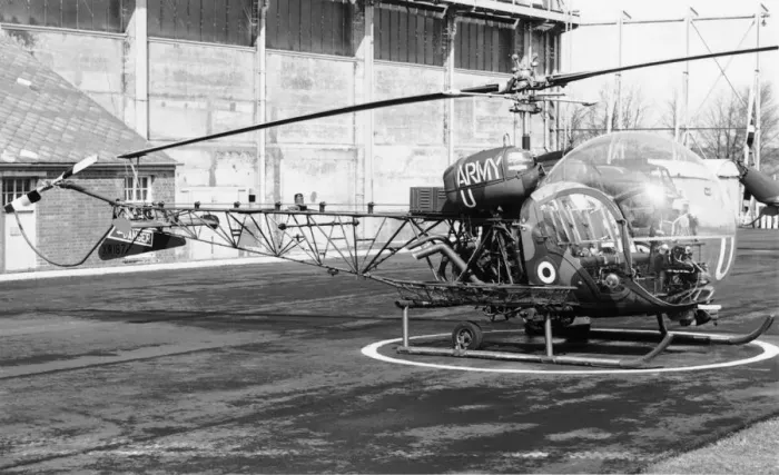 Framed Print : Bell 47 Sioux Helicopter Date: 1960s Framed Print : Bell 47 Sioux Helicopter Date: 1960s