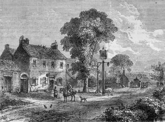Framed Print : BELL INN, KILBURN Framed Print : BELL INN, KILBURN