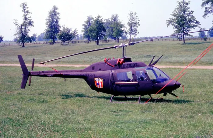 Framed Print : Bell OH-58A Kiowa 72-21097 Framed Print : Bell OH-58A Kiowa 72-21097