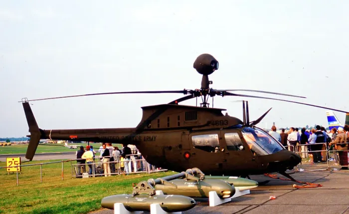 Framed Print : Bell OH-58D Kiowa 85-24693 Framed Print : Bell OH-58D Kiowa 85-24693