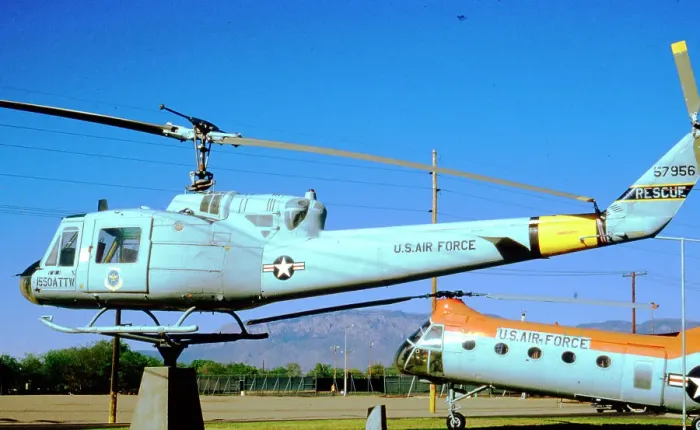 Framed Print : Bell UH-1F-BF iroquois 65-7956 Framed Print : Bell UH-1F-BF iroquois 65-7956