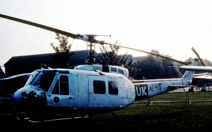 Framed Print : Bell UH-1H iroquois AE-413 Framed Print : Bell UH-1H iroquois AE-413