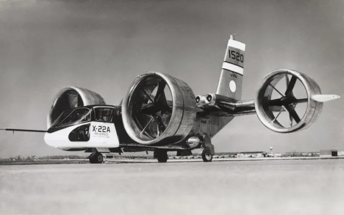 Framed Print : Bell X-22A Framed Print : Bell X-22A