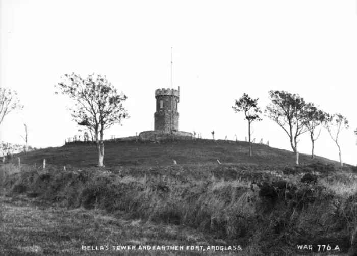 Framed Print : Bellas Tower and Earthen fort, Ardglass Framed Print : Bellas Tower and Earthen fort, Ardglass