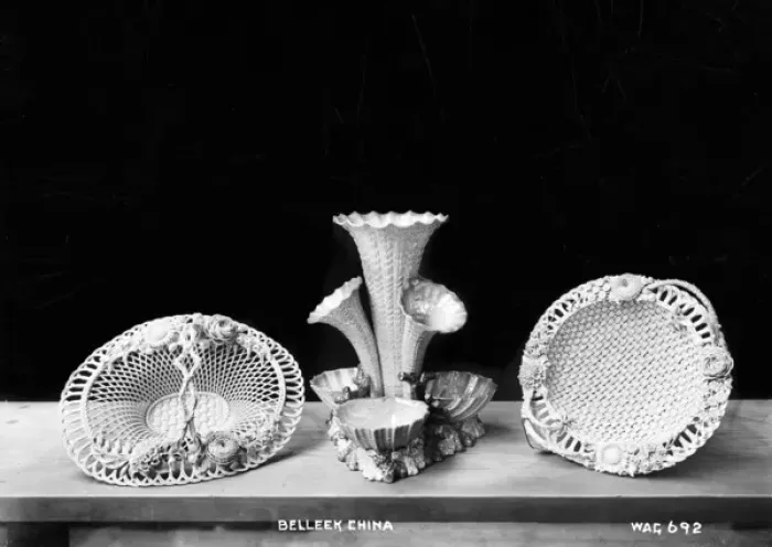 Framed Print : Belleek China Framed Print : Belleek China