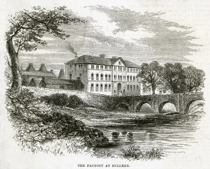 Framed Print : BELLEEK POTTERY WORKS Framed Print : BELLEEK POTTERY WORKS