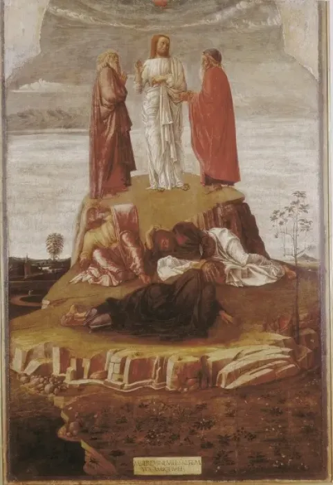 Framed Print : BELLINI, Giovanni (1430-1516). Transfiguration Framed Print : BELLINI, Giovanni (1430-1516). Transfiguration