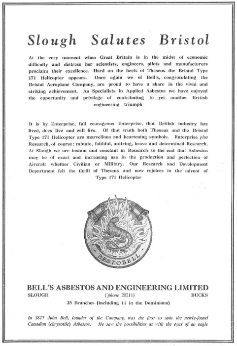 Framed Print : Bells Asbestos Products Framed Print : Bells Asbestos Products