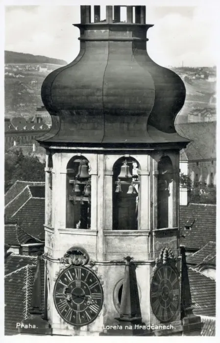 Framed Print : Belltower of Loreta on the Hradschin, Prague, Czech Republic Framed Print : Belltower of Loreta on the Hradschin, Prague, Czech Republic