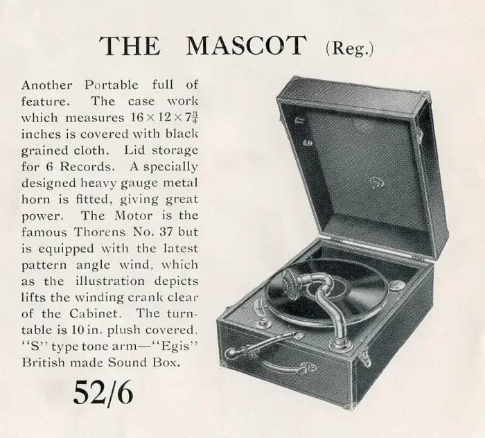 Framed Print : Beltona Mascot Portable Gramophone Framed Print : Beltona Mascot Portable Gramophone