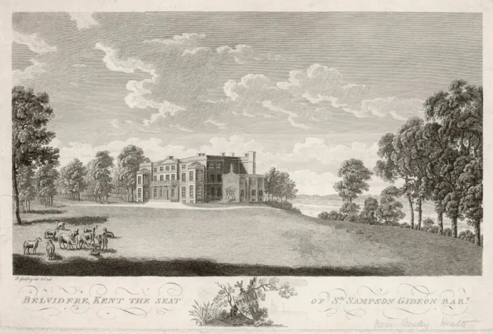 Framed Print : Belvedere Mansion Framed Print : Belvedere Mansion