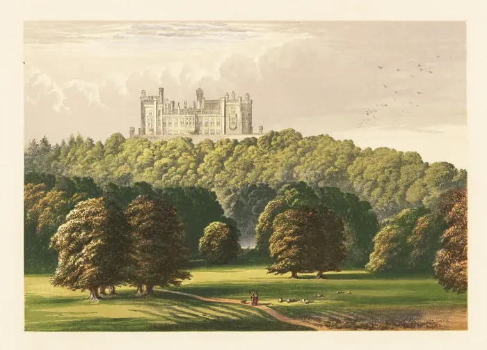 Framed Print : Belvoir Castle, Leicestershire, England Framed Print : Belvoir Castle, Leicestershire, England