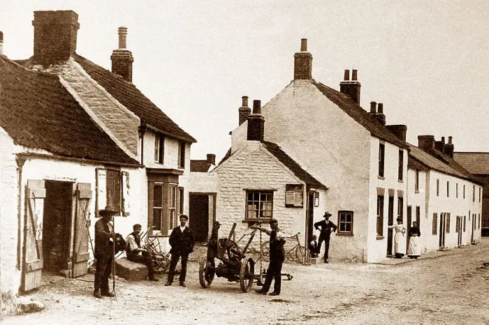 Framed Print : Bempton Blacksmith early 1900s Framed Print : Bempton Blacksmith early 1900s