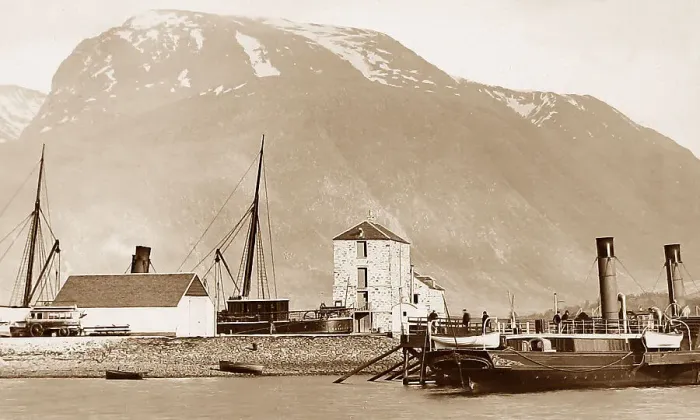 Framed Print : Ben Nevis from Corpach Framed Print : Ben Nevis from Corpach