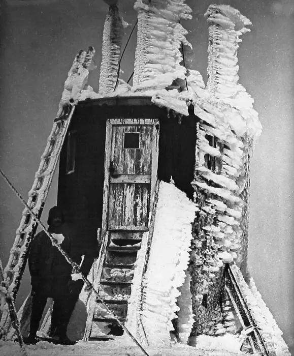 Framed Print : Ben Nevis Meteorological Observatory Victorian period Framed Print : Ben Nevis Meteorological Observatory Victorian period