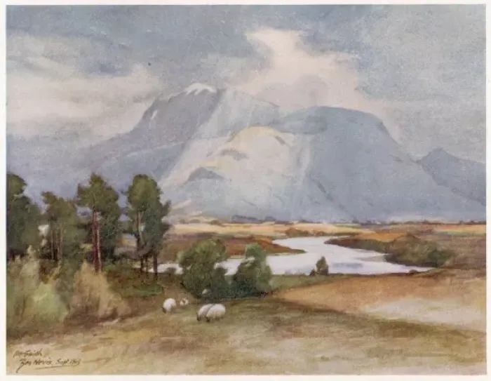 Framed Print : Ben Nevis / Scotland 1906 Framed Print : Ben Nevis / Scotland 1906