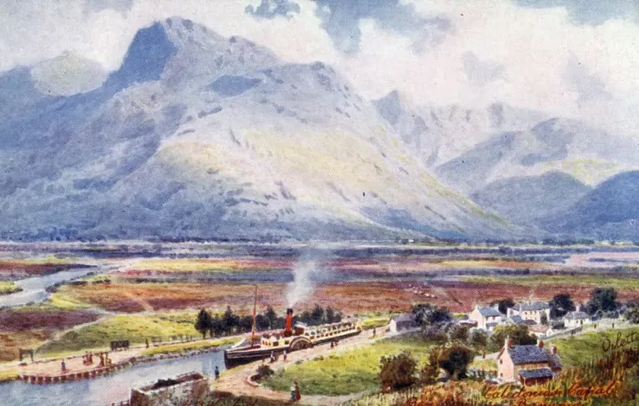 Framed Print : Ben Nevis viewed from Banavie, a village on the shores of Loch Eil Framed Print : Ben Nevis viewed from Banavie, a village on the shores of Loch Eil