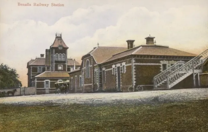 Framed Print : Benalla Railway Station Framed Print : Benalla Railway Station