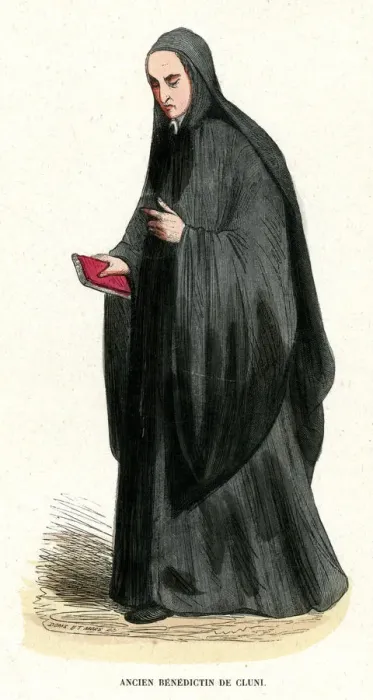 Framed Print : BENEDICTINE OF CLUNY Framed Print : BENEDICTINE OF CLUNY