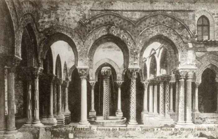 Framed Print : Benedictine Convent at Monreale, Italy Framed Print : Benedictine Convent at Monreale, Italy