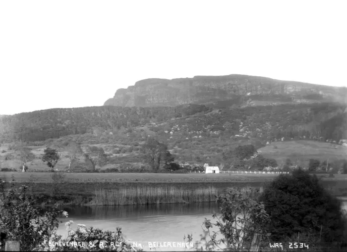 Framed Print : Benevenagh and R. Roe Nr. Bellerena Framed Print : Benevenagh and R. Roe Nr. Bellerena