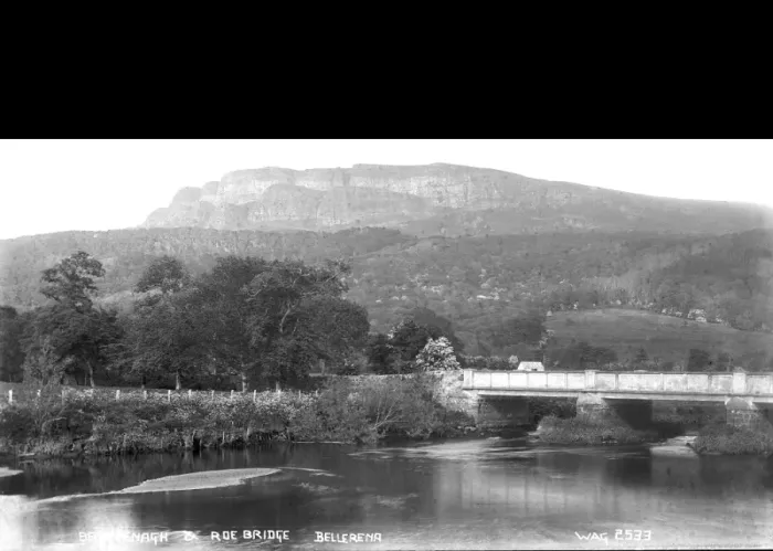 Framed Print : Benevenagh and Roe Bridge, Bellerena Framed Print : Benevenagh and Roe Bridge, Bellerena