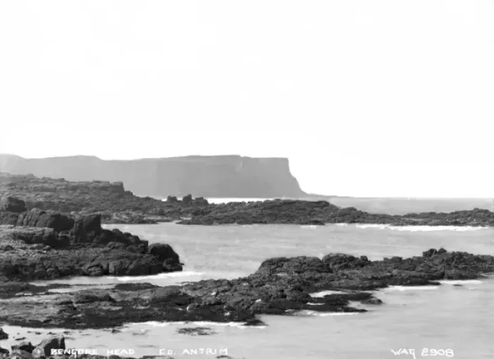 Framed Print : Bengore Head, Co. Antrim Framed Print : Bengore Head, Co. Antrim