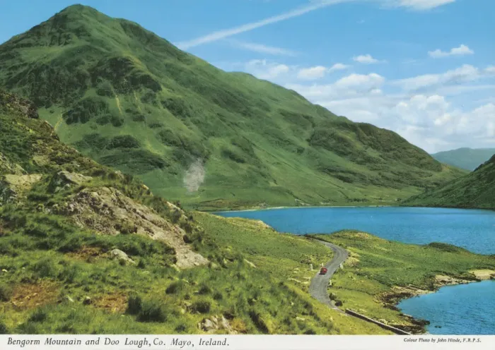 Framed Print : Bengorm Mountain and Doo Lough, County Mayo Framed Print : Bengorm Mountain and Doo Lough, County Mayo