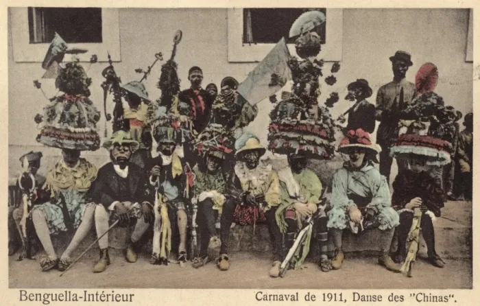 Framed Print : Benguella, Congo - Carnival - Dance of the Chinas Framed Print : Benguella, Congo - Carnival - Dance of the Chinas