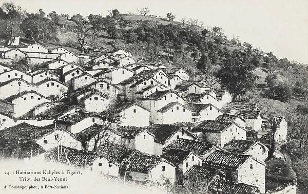 Beni-Yenni Tribe - Kabyle Houses at Tigzirt