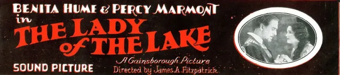 Framed Print : Benita Hume and Percy Marmont in The Lady of the Lake Framed Print : Benita Hume and Percy Marmont in The Lady of the Lake