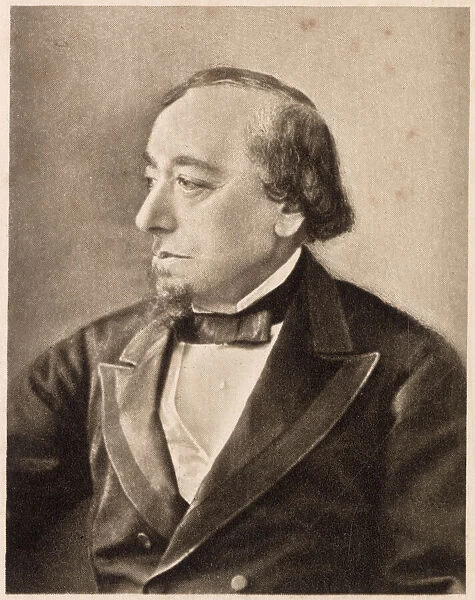Benjamin Disraeli (1804 - 1881), British statesman and Conservative politician