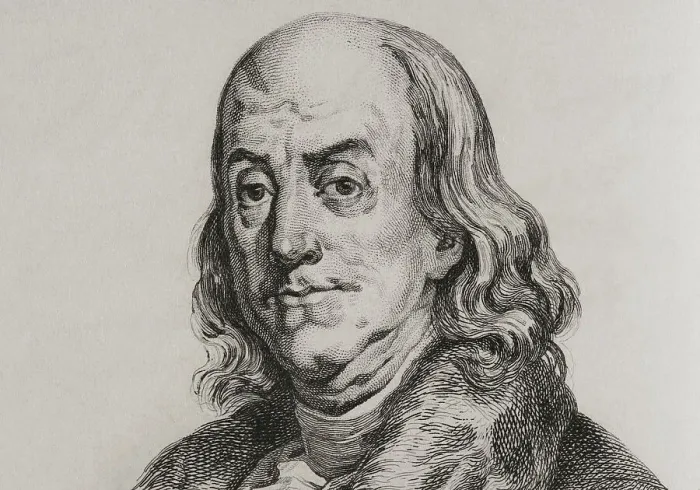 Framed Print : Benjamin Franklin (1706-1790) American scientist Framed Print : Benjamin Franklin (1706-1790) American scientist