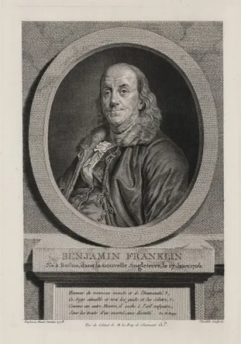 Framed Print : Benjamin Franklin - ne e Boston, dans la nouvelle Angleterre Framed Print : Benjamin Franklin - ne e Boston, dans la nouvelle Angleterre