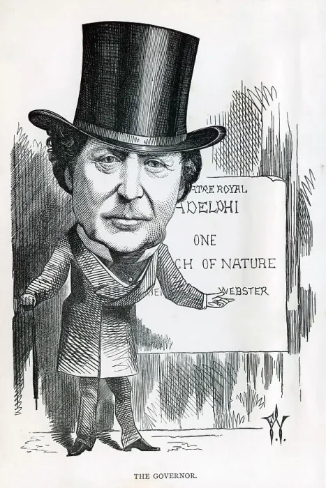 Framed Print : Benjamin Webster, actor-manager and dramatist - The Governor Framed Print : Benjamin Webster, actor-manager and dramatist - The Governor