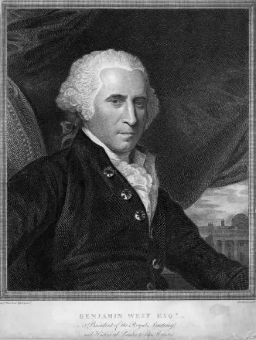 Framed Print : Benjamin West - 4 Framed Print : Benjamin West - 4