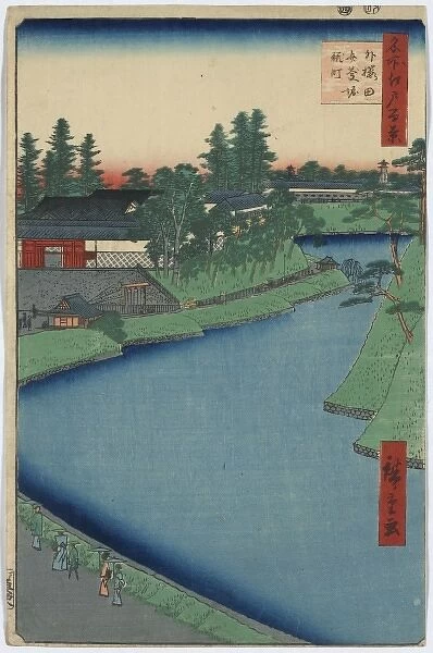 Benkei Moat from Soto-Sakurada to Kojimachi