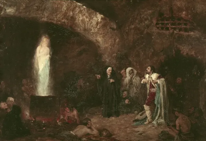 Framed Print : BENLLIURE y GIL, Josep (1855-1937). The Witches Framed Print : BENLLIURE y GIL, Josep (1855-1937). The Witches