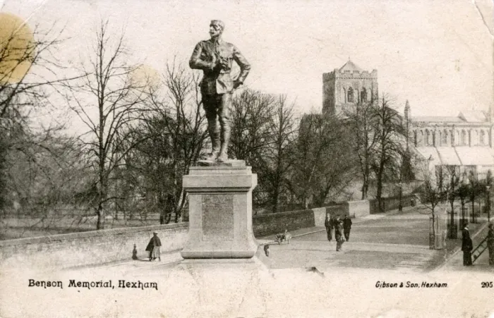 Framed Print : Benson Memorial, Hexham, Northumberland