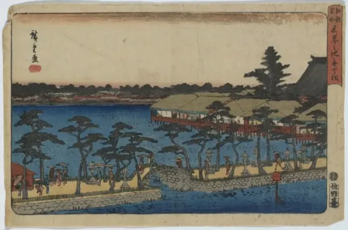 Framed Print : Benten Shrine, Shinobazu Pond Framed Print : Benten Shrine, Shinobazu Pond