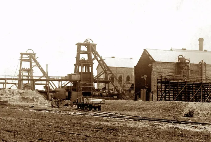 Framed Print : Bentley Colliery early 1900s Framed Print : Bentley Colliery early 1900s